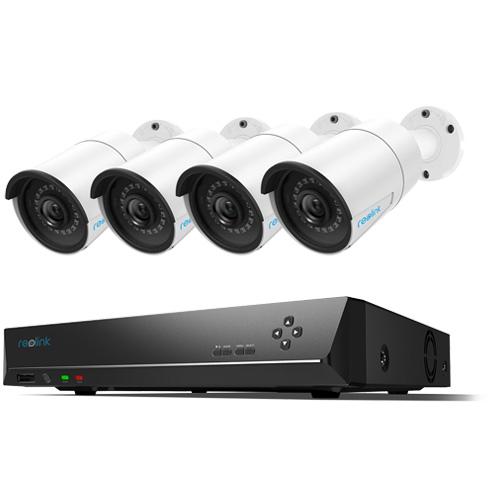 Reolink Cameraset met 4 Camera's en 8-kanaals NVR
